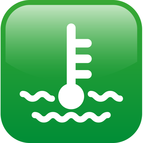 Warranty cooling system icon
