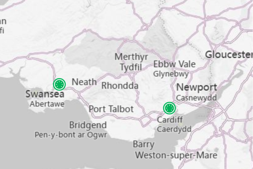 Northgate Locations Wales
