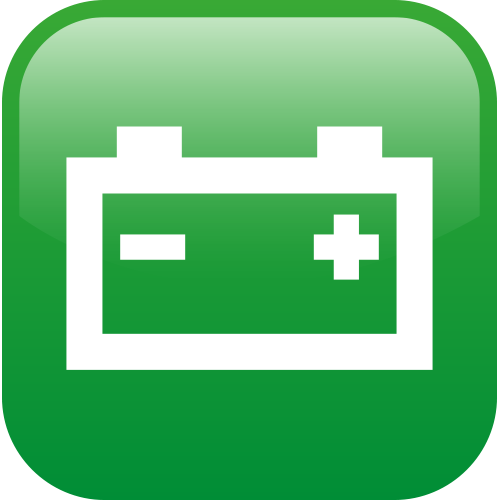 Warranty battery icon